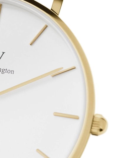 Daniel Wellington Classic Petite Leather Watch, 32mm In Rose Gold