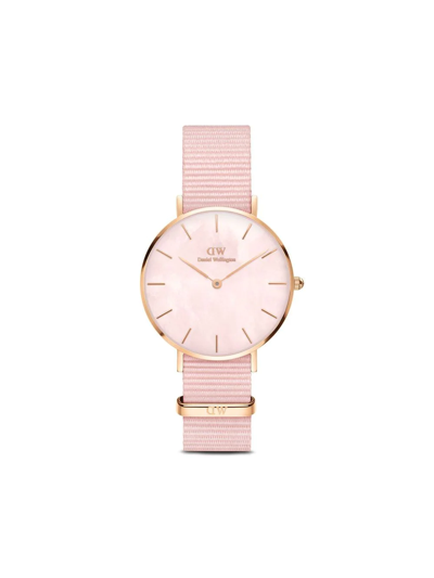 Daniel Wellington Petite Coral 32mm In Rosa