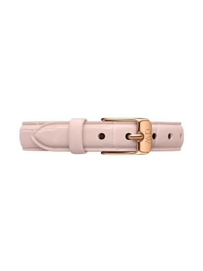 Daniel Wellington Quadro Rouge Watch, 20mm X 26mm In Rosa