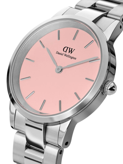 Daniel Wellington Iconic Link 36mm In Rosa