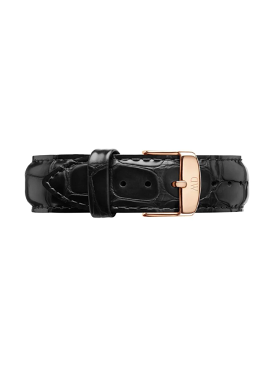 Daniel Wellington Classic Sheffield Black Dial 40 Mm Watch Dw00100127 In Schwarz