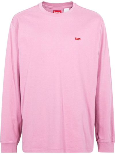 stærk Defekt Afgang Supreme Small Box-logo T-shirt In Pink | ModeSens