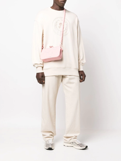 Shop Viktor & Rolf Blossom Shoulder Bag In Rosa