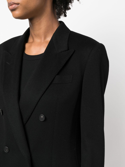 Tagliatore Jasmine Double-breasted Blazer In Schwarz
