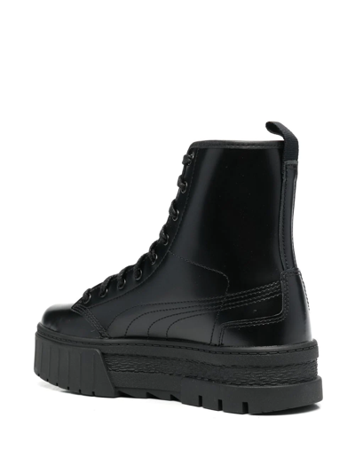 Puma X Dua Lipa Mayze Boots In Schwarz