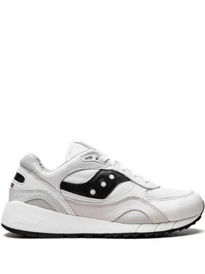 Shop Saucony Shadow 6000 "white/black" Sneakers