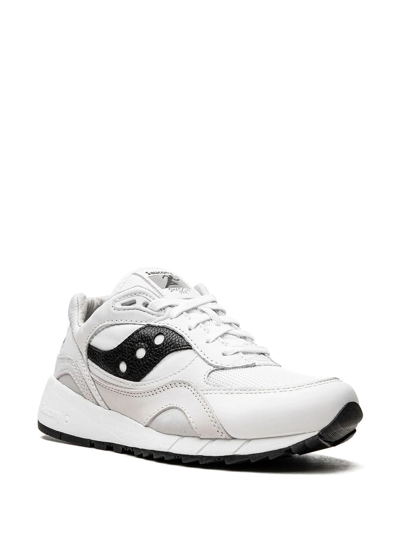 Shop Saucony Shadow 6000 "white/black" Sneakers