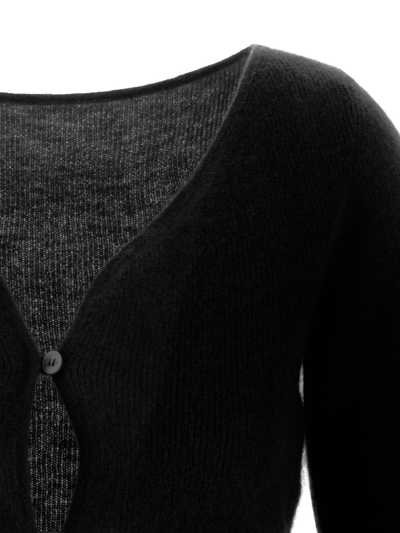 Jacquemus Black Le Papier 'le Cardigan Alzou' Cardigan