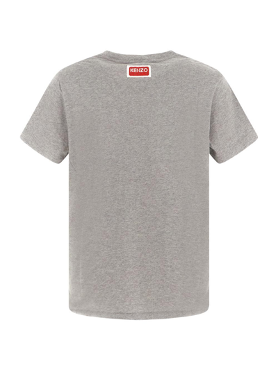 Shop Kenzo Paris Loose T-shirt In Grey