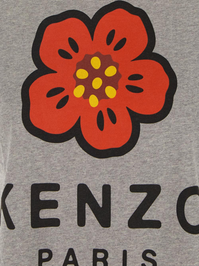 Shop Kenzo Paris Loose T-shirt In Grey