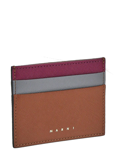 Shop Marni Multicolor Card Wallet