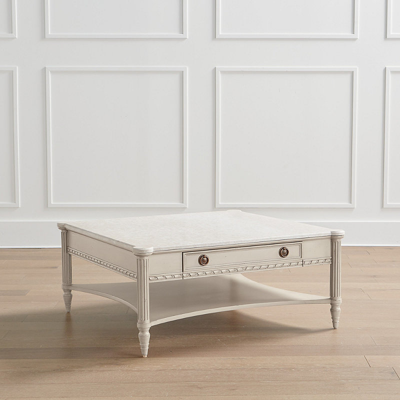 Shop Frontgate Etienne Coffee Table In French Patina