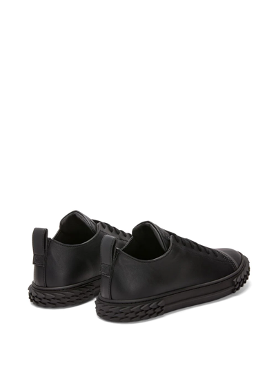Shop Giuseppe Zanotti Ecoblabber Textured-sole Sneakers In Black