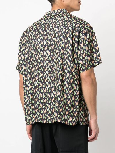 Shop Stussy Paisley Tears Short-sleeve Shirt In Multicolour