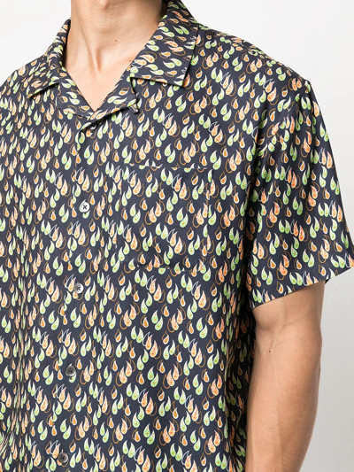 Shop Stussy Paisley Tears Short-sleeve Shirt In Multicolour