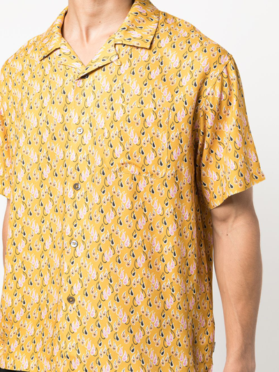 Shop Stussy Paisley Tears Short-sleeve Shirt In Multicolour