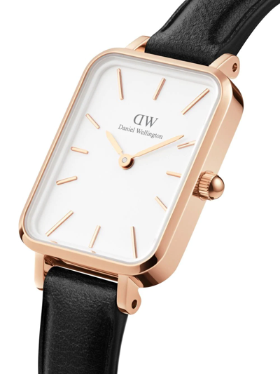Daniel Wellington Quadro Pressed Sheffield 20x26mm In Weiss