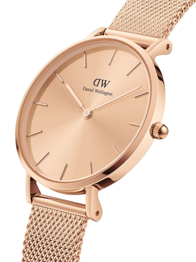 Shop Daniel Wellington Petite Unitone 28mm In Rosa