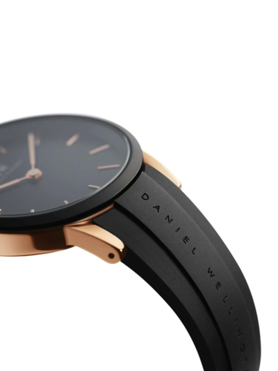 Shop Daniel Wellington Iconic Motion 32mm In Schwarz