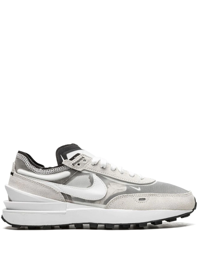 Shop Nike Waffle One "cool Grey" Sneakers