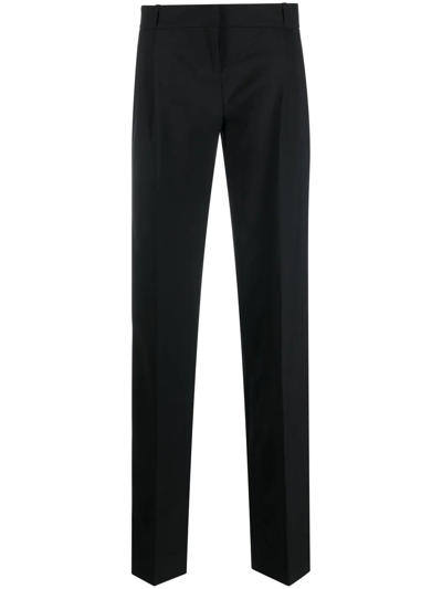 Coperni Tailored High Rise Tech Pants In Blu