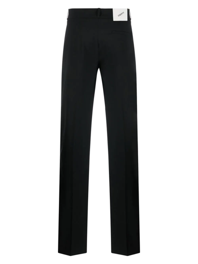 Coperni Tailored High Rise Tech Pants In Blu