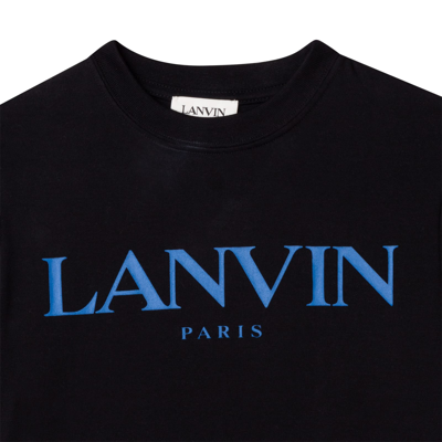 Shop Lanvin T-shirt With Print In Nera