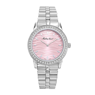 Shop Mathey-tissot Artemis Quartz Pink Dial Ladies Watch D10860aqpk