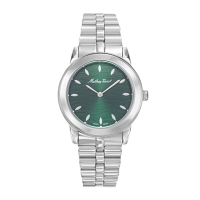 Shop Mathey-tissot Artemis Quartz Green Dial Ladies Watch D10860av