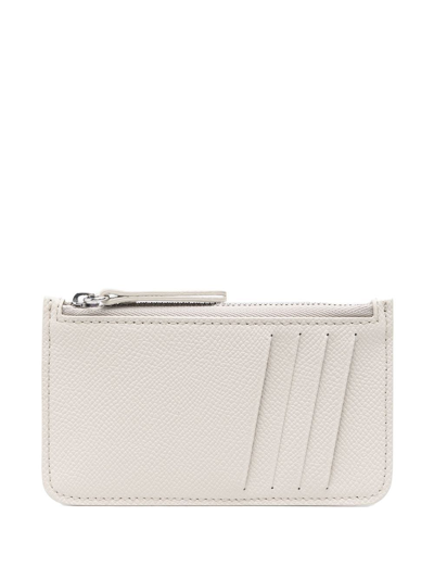 Maison Margiela Four-stitch Logo Wallet In Nude