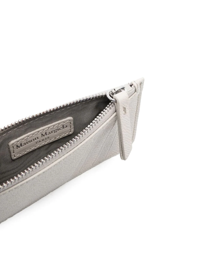 Maison Margiela Four-stitch Logo Wallet In Nude