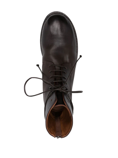 Marsèll Chunky Lace-up Boots In Braun