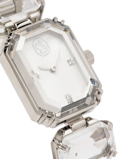 Swarovski Octagon Crystal 23x17mm In Weiss