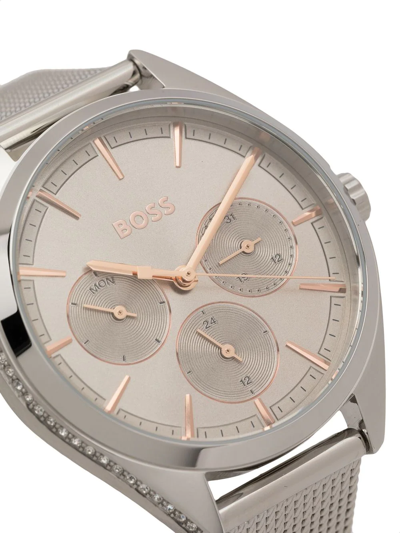 Shop Hugo Boss Saya 36mm In Nude