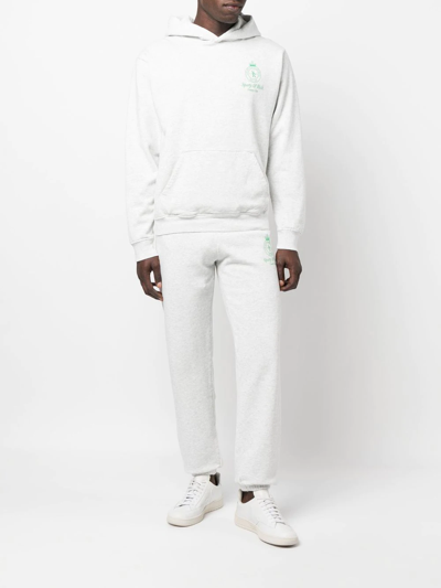 Sporty And Rich Tapered-leg Joggers In Grau