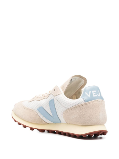 Shop Veja Sdu Panelled Low-top Sneakers In Nude