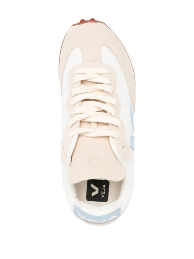 Shop Veja Sdu Panelled Low-top Sneakers In Nude