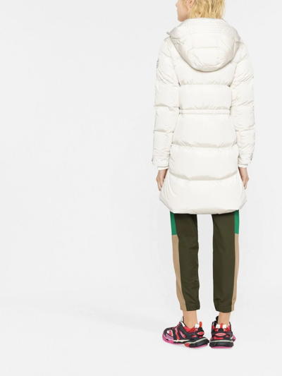 Woolrich Alsea Feather-down Hooded Parka In Nude