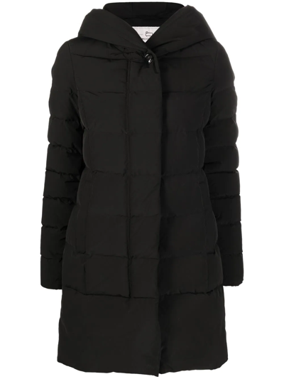 Shop Woolrich Prescott Padded Parka In Schwarz