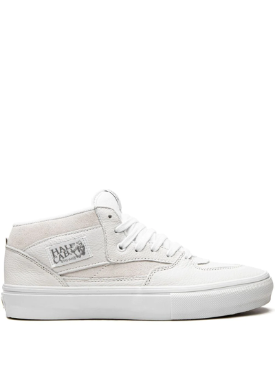 Shop Vans Half Cab Daz Sneakers In White