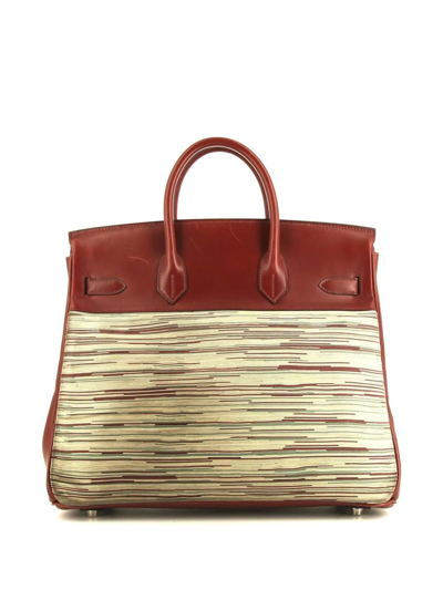 Pre-owned Hermes 2000 Vibrato Haut À Courroies Handbag In 红色