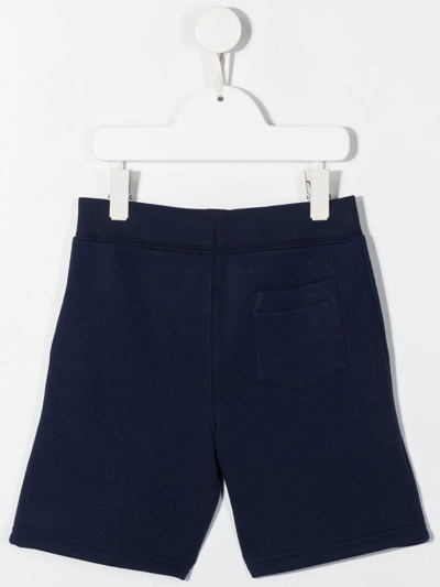 Polo Ralph Lauren Logo-print Shorts In 蓝色