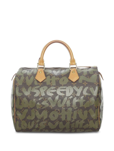 Louis Vuitton 2001 Pre-owned Monogram Graffiti Speedy 30 Handbag - Brown
