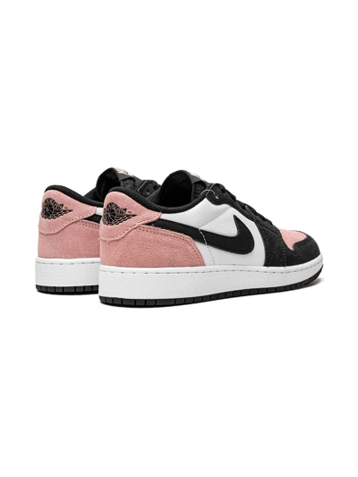 Shop Jordan Air  1 Retro Low Og "bleached Coral" Sneakers In Black