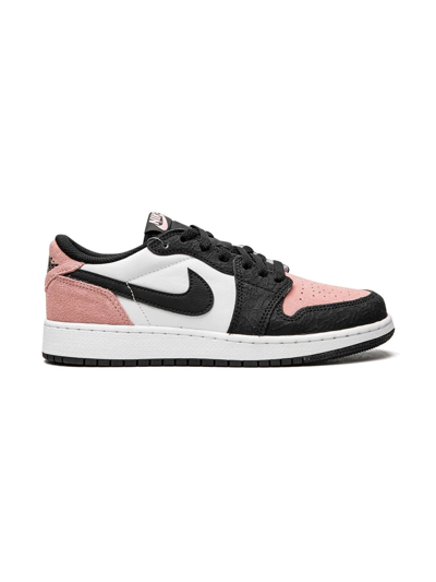 Shop Jordan Air  1 Retro Low Og "bleached Coral" Sneakers In Black