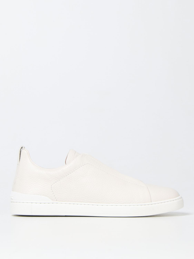 Shop Zegna Sneakers  Men Color White