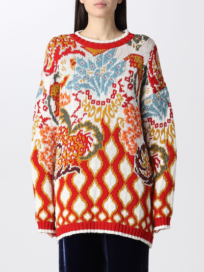 Shop Etro Sweater  Woman Color Multicolor