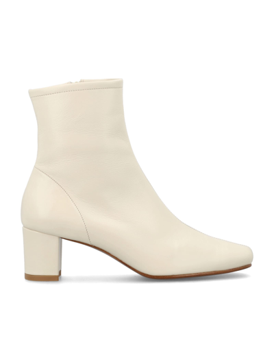 Shop By Far Sofia Ankle Boots In White