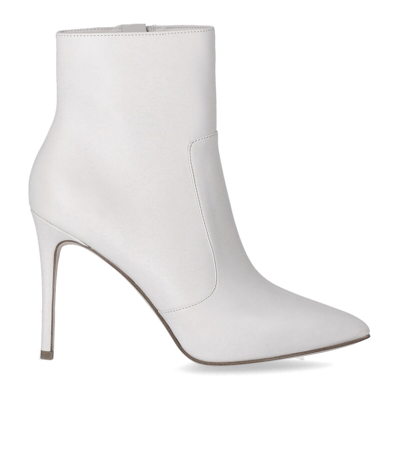 Shop Michael Kors Rue White Heeled Ankle Boot