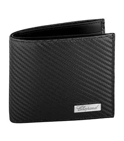 Shop Chopard Small Classic Racing Bifold Wallet In Black